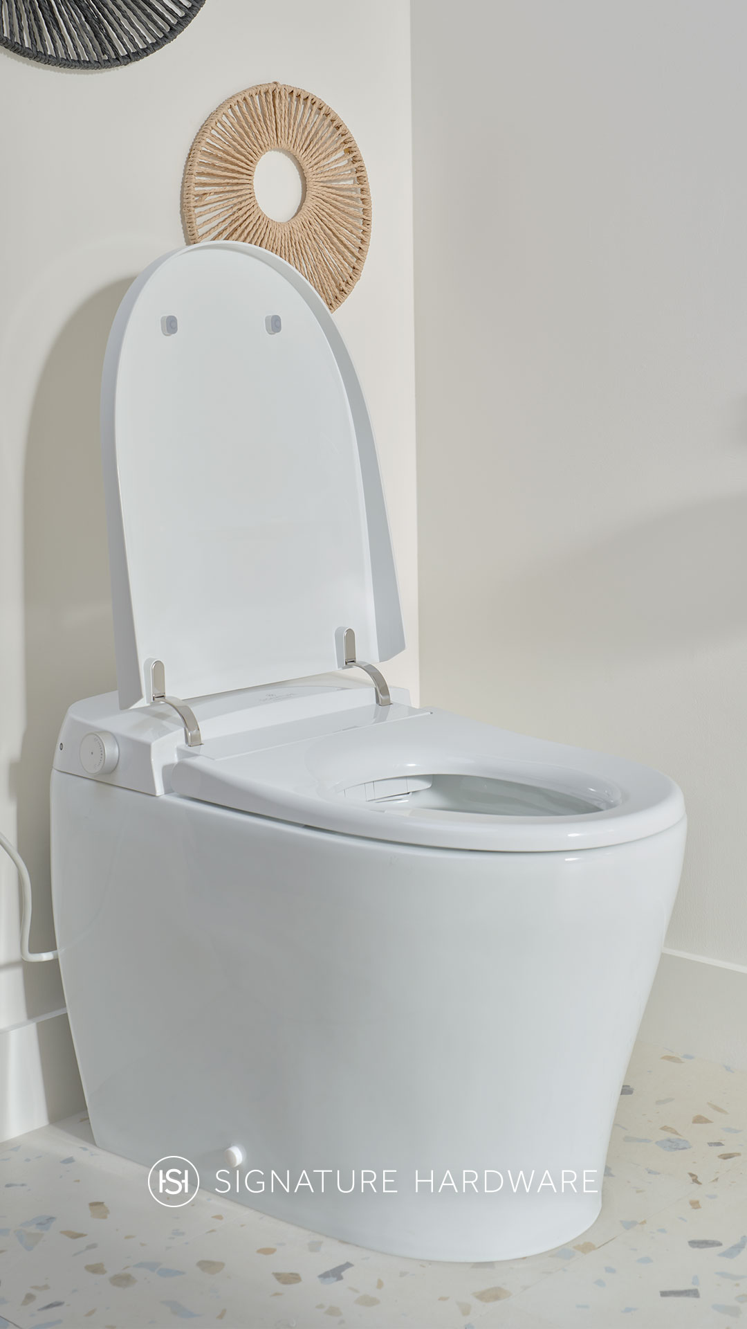 Toilet with a bidet
